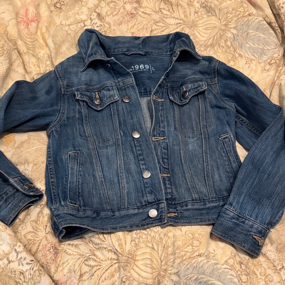 GAP Kids Dark Blue Denim Jacket